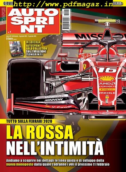 Auto Sprint – 8 Gennaio 2020 Cover