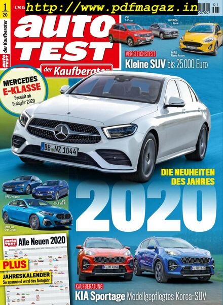 Auto Test Germany – Dezember 2019 Cover