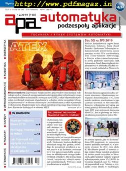Automatyka Podzespoly Aplikacje – Grudzien 2019