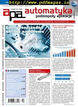 Automatyka Podzespoly Aplikacje – Pazdziernik 2019