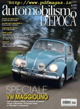 Automobilismo d’Epoca – Novembre 2019