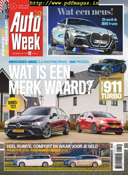 AutoWeek Netherlands – 08 januari 2020 Cover