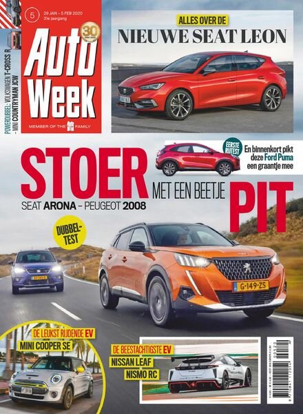 AutoWeek Netherlands – 29 januari 2020 Cover