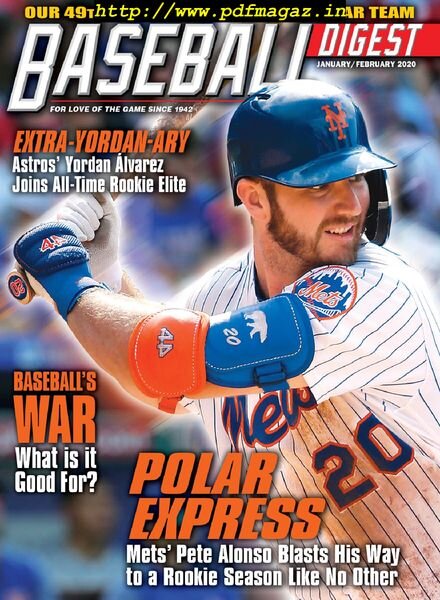 Baseball Digest – January-February 2020 Cover