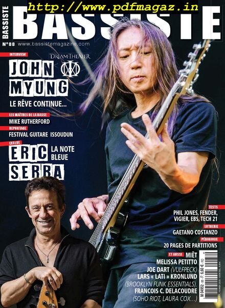Bassiste Magazine – fevrier-mars 2020 Cover