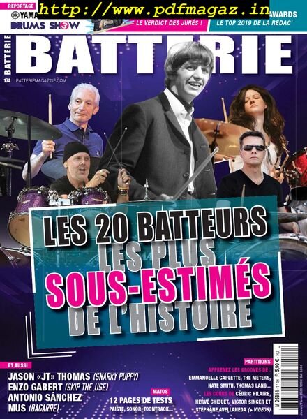 Batterie Magazine – fevrier-mars 2020 Cover