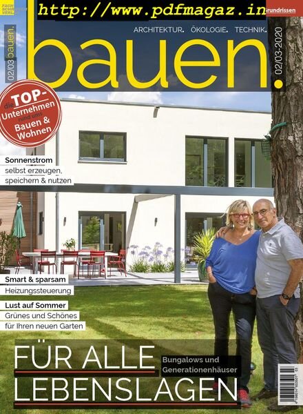 Bauen! – Januar 2020 Cover