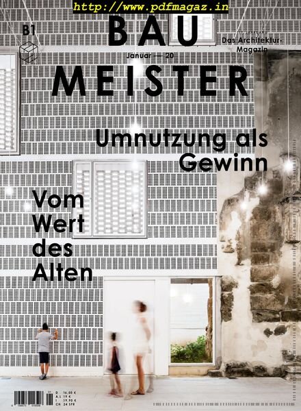 Baumeister – Januar 2020 Cover