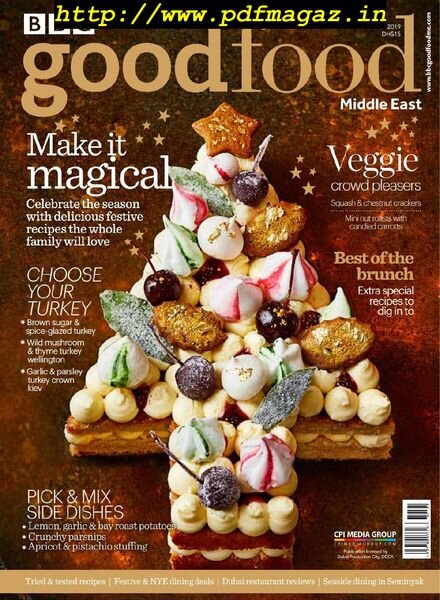 BBC Good Food Middle East – December 2019 Cover
