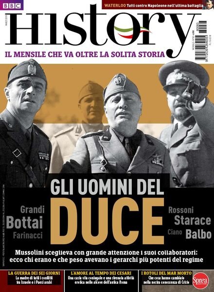 BBC History Italia – Marzo 2018 Cover