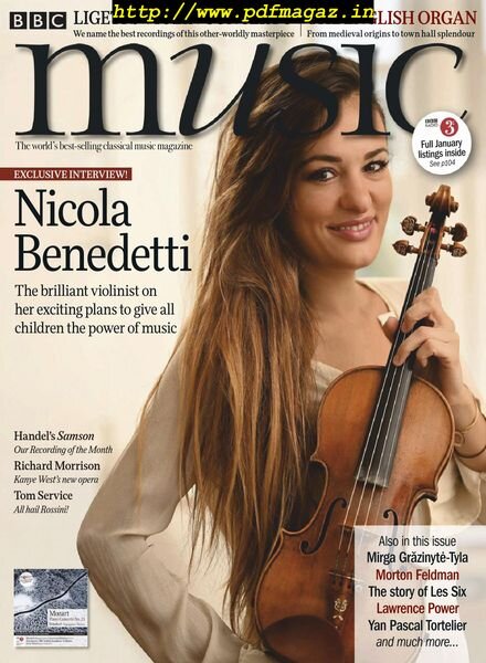 BBC Music – January 2020 Cover