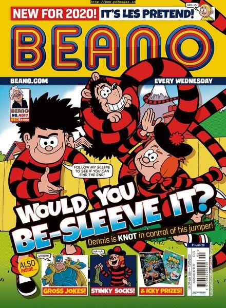 Beano – 11 January 2020 Cover