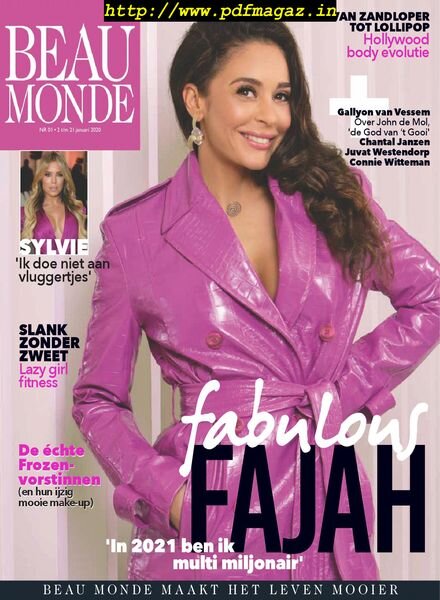 Beau Monde – januari 2020 Cover