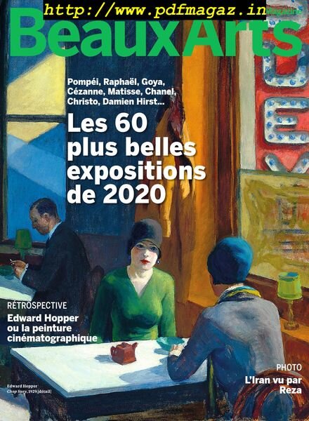 Beaux Arts – janvier 2020 Cover