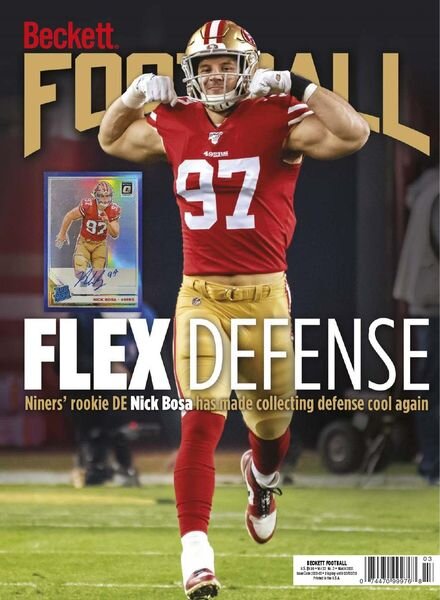 Beckett Football – March 2020 Cover