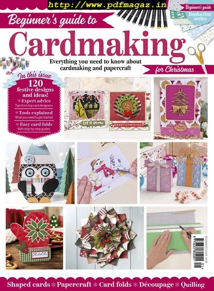 Beginners Guide to Cardmaking – August 2019 Cover