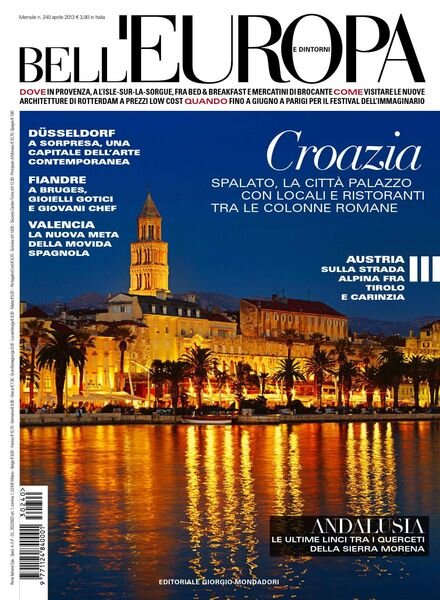 Bell’Europa – Aprile 2013 Cover