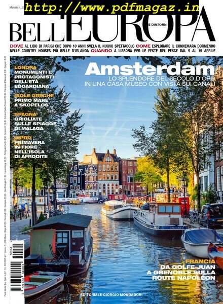 Bell’Europa – Aprile 2015 Cover