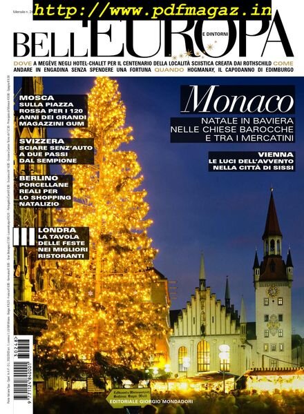 Bell’Europa – Dicembre 2013 Cover