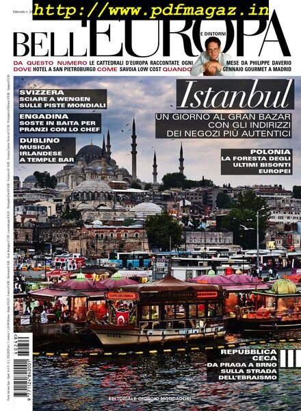 Bell’Europa – Gennaio 2014 Cover