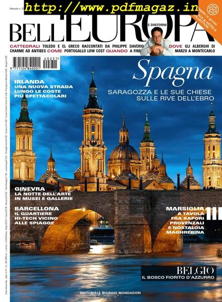 Bell’Europa – Marzo 2014 Cover