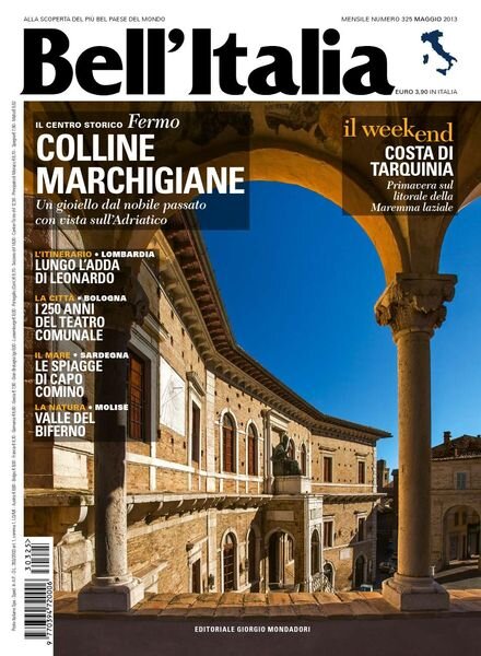 Bell’Italia – Maggio 2013 Cover