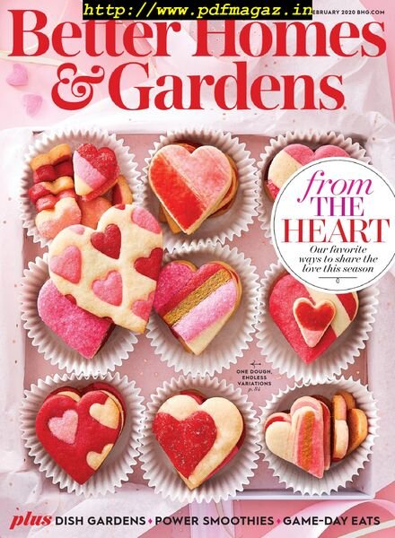 Better Homes & Gardens USA – February 2020 Cover