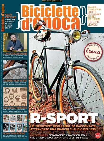 Biciclette d’Epoca – gennaio 2020 Cover