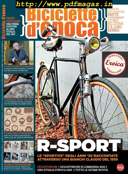 Biciclette d’Epoca – Gennaio-Febbraio 2020 Cover