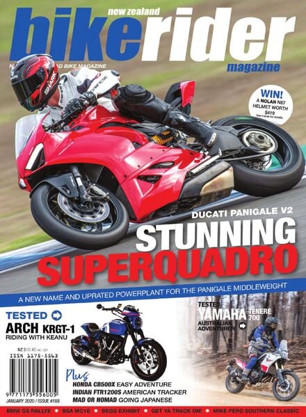 Bike Rider – Issue 188 – January 2020 Cover