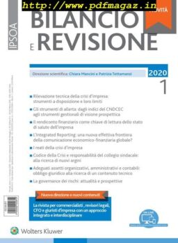 Bilancio e reddito d’impresa – Gennaio 2020