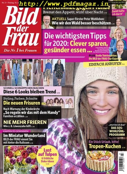 Bild der Frau – 10 Januar 2020 Cover