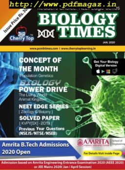 Biology Times – January 2020