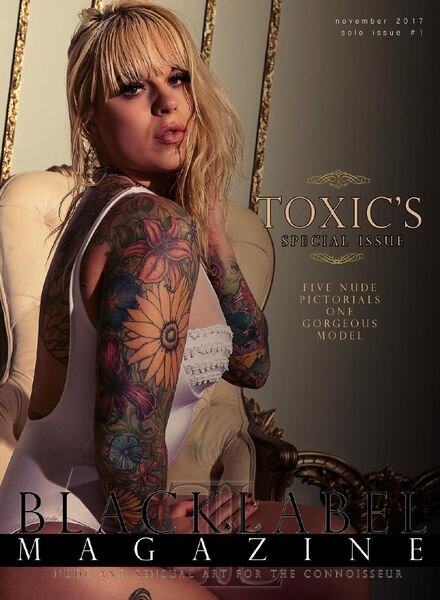 Black Label Magazine – Solo Issue 1 – November 2017 Cover