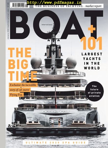 Boat International – January 2020 Cover