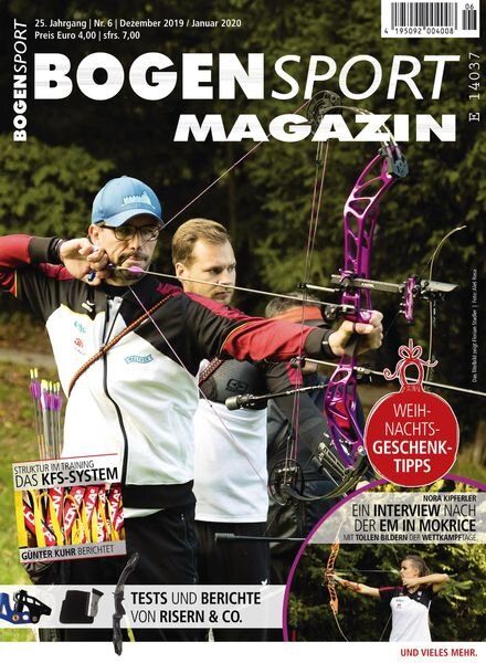 Bogensport Magazin – Dezember 2019 – Januar 2020 Cover