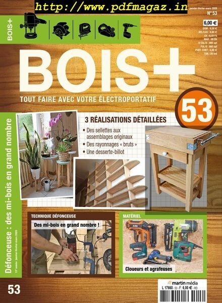 Bois+ – Janvier-Mars 2020 Cover