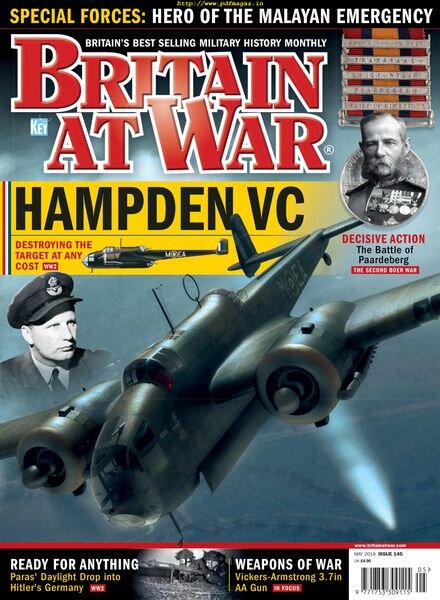 Britain At War – May 2019 Cover