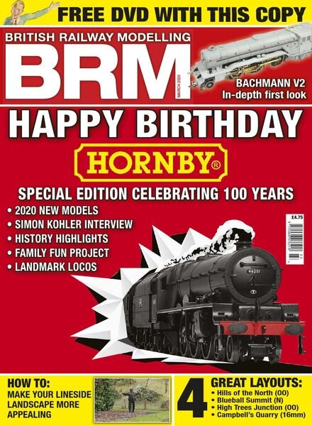 British Railway Modelling – March 2020 Cover