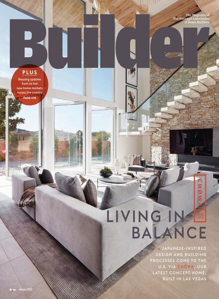 Builder – January 2020 Cover