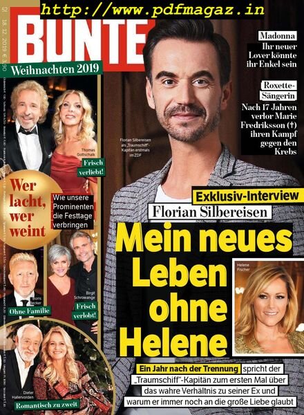 Bunte – 18 Dezember 2019 Cover