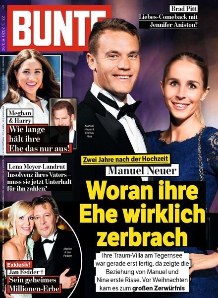 Bunte – 23 Januar 2020 Cover