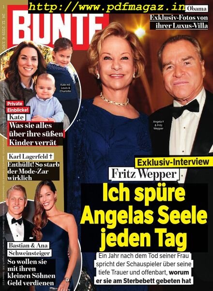 Bunte – 24 Dezember 2019 Cover