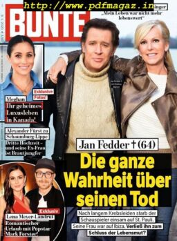 Bunte – 9 Januar 2020