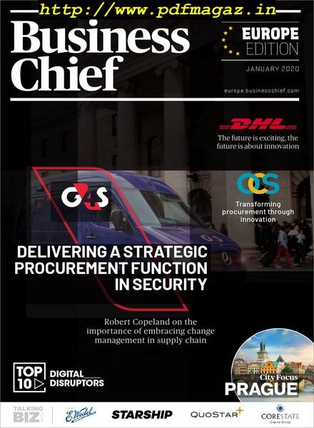 Business Chief Europe – January 2020 Cover