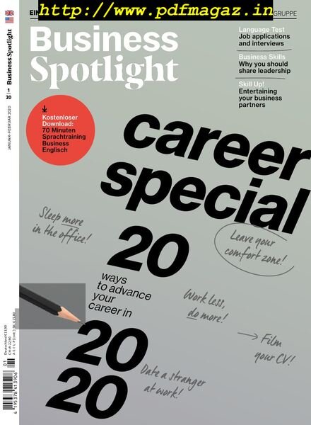 Business Spotlight – Januar-Februar 2020 Cover