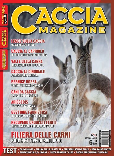 Caccia Magazine – Gennaio 2020 Cover