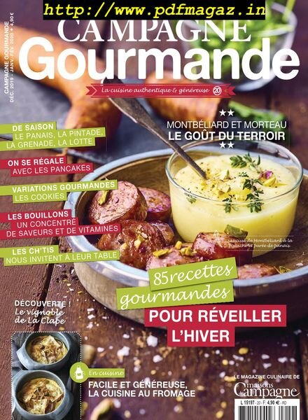 Campagne Gourmande – decembre 2019 Cover