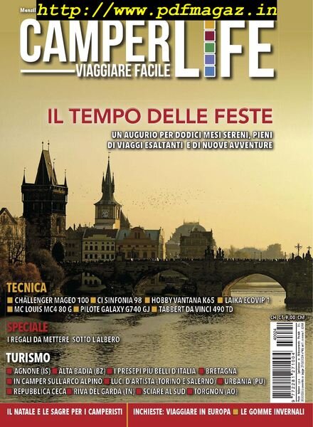 Camper Life – Dicembre 2014 Cover