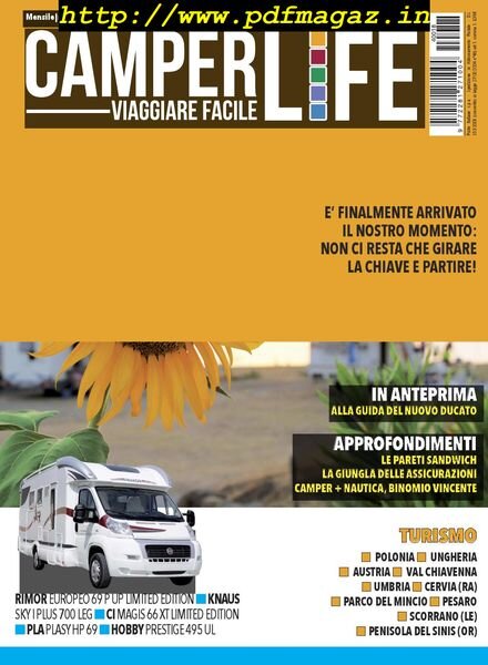 Camper Life – Giugno 2014 Cover